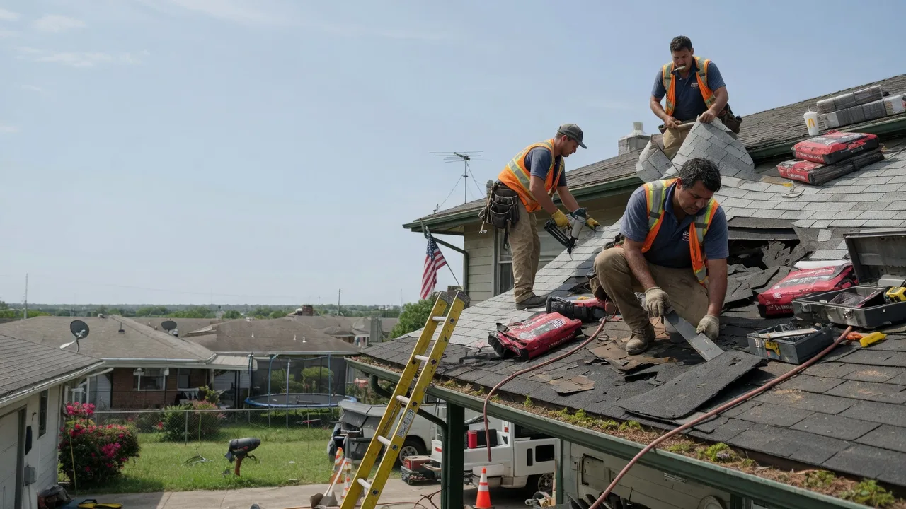 Roof Repair in Crowheart, WY near me